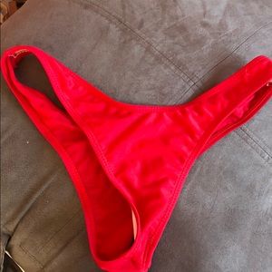 Zaful red bikini fits like a small